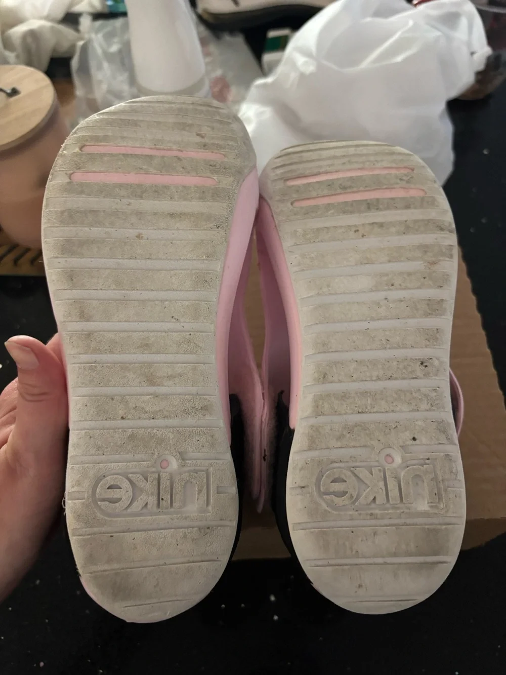 Kids Nike Lightweight Pink Sandal Shoes